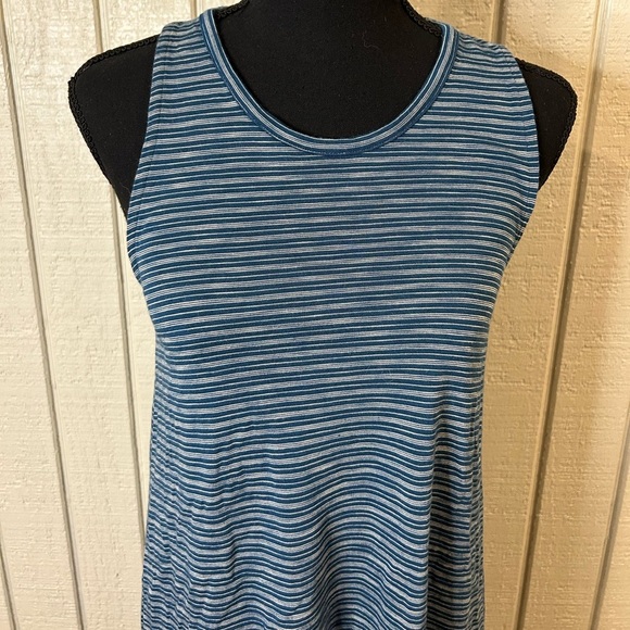 Madewell Highpoint Stripe Tank Dress, size medium. - Picture 4 of 6
